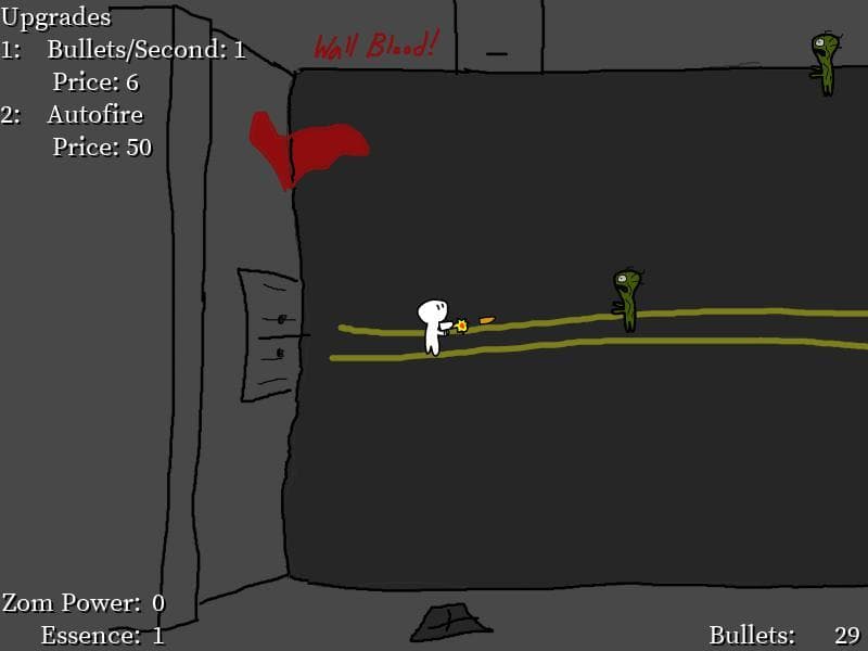 Ludum Dare 41 - ZombieGun Clicker screenshot 2