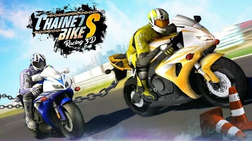 Chained Bikes Racing 3D screenshot 2