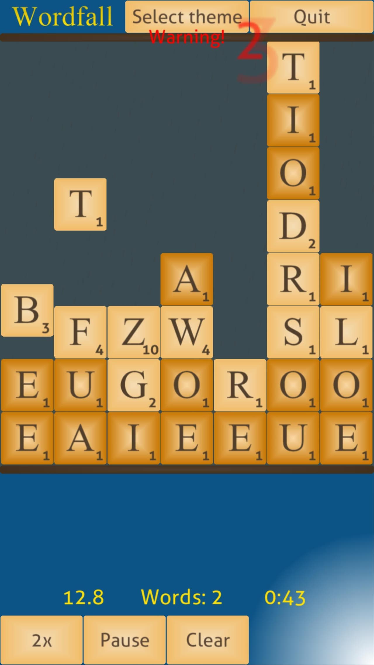 Wordfall