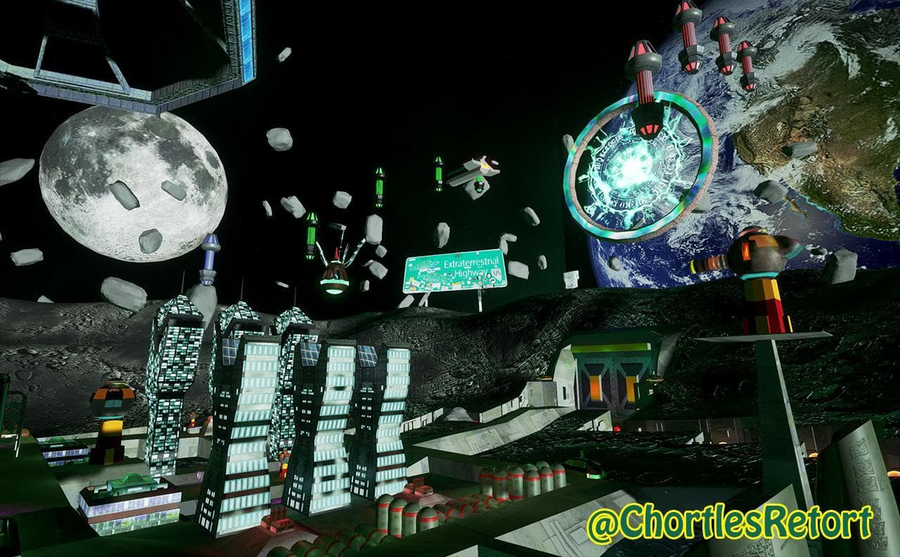 CHORTLES SPACE RETORT