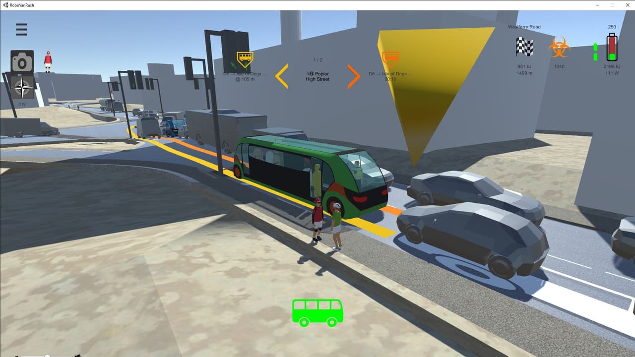 RoboVanRush screenshot 3