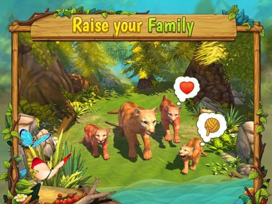 Cougar Family Sim Wild Forest screenshot 2