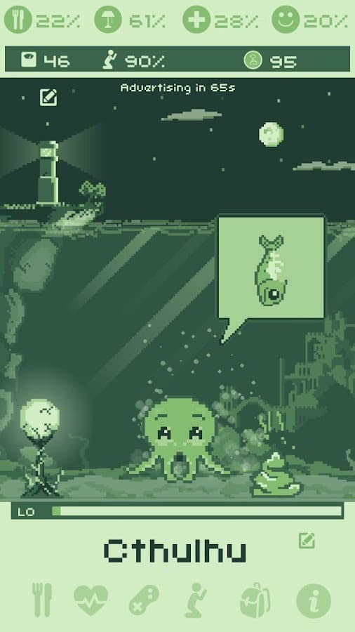 Cthulhu Virtual Pet screenshot 5