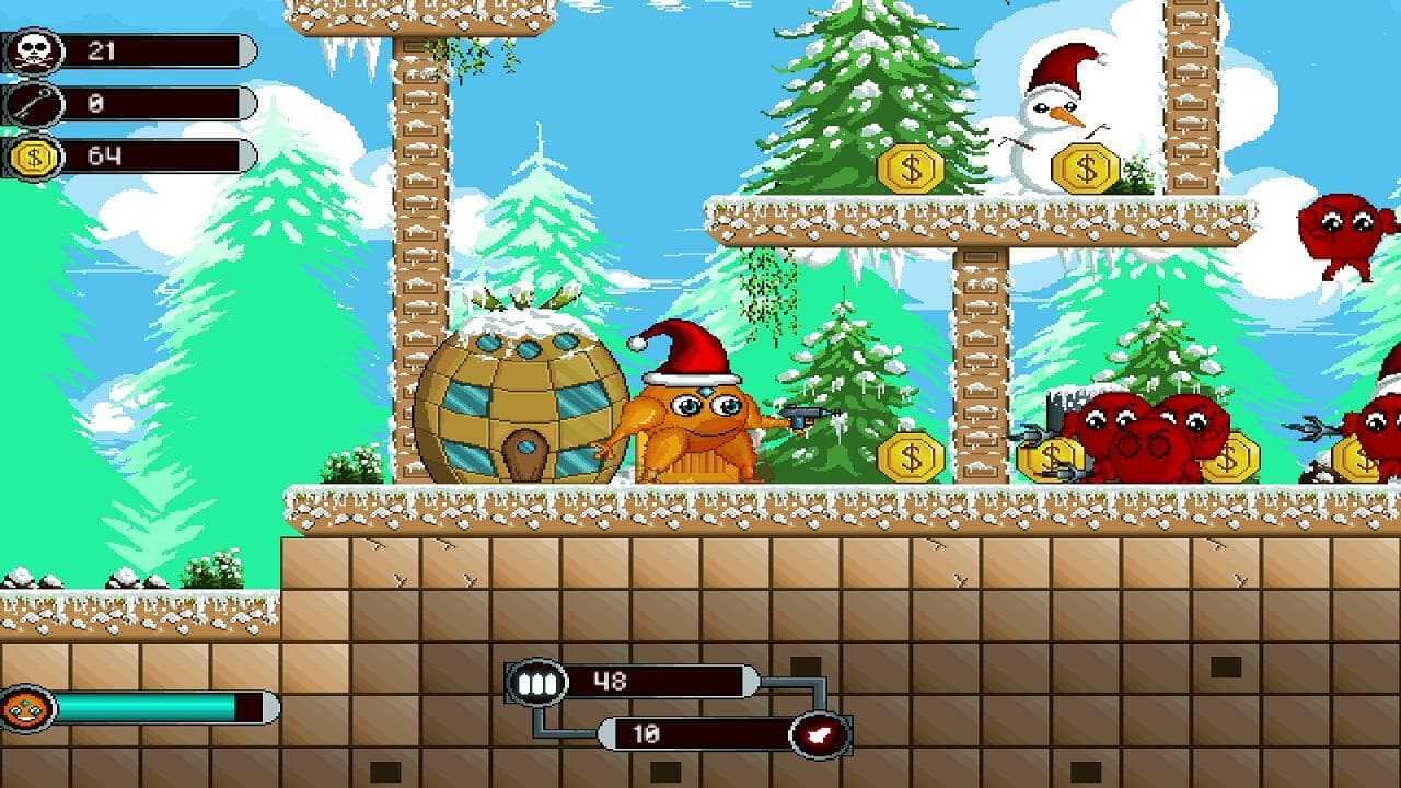 Orange Santa (itch) screenshot 2