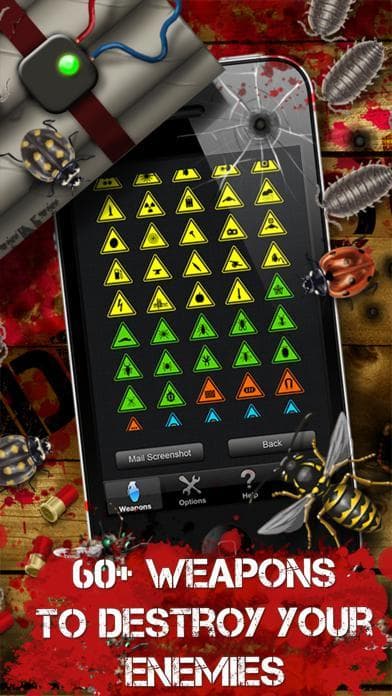 iDestroy Reloaded: Avoid pest invasion, Epic bug shooter game with crazy war weapons screenshot 4