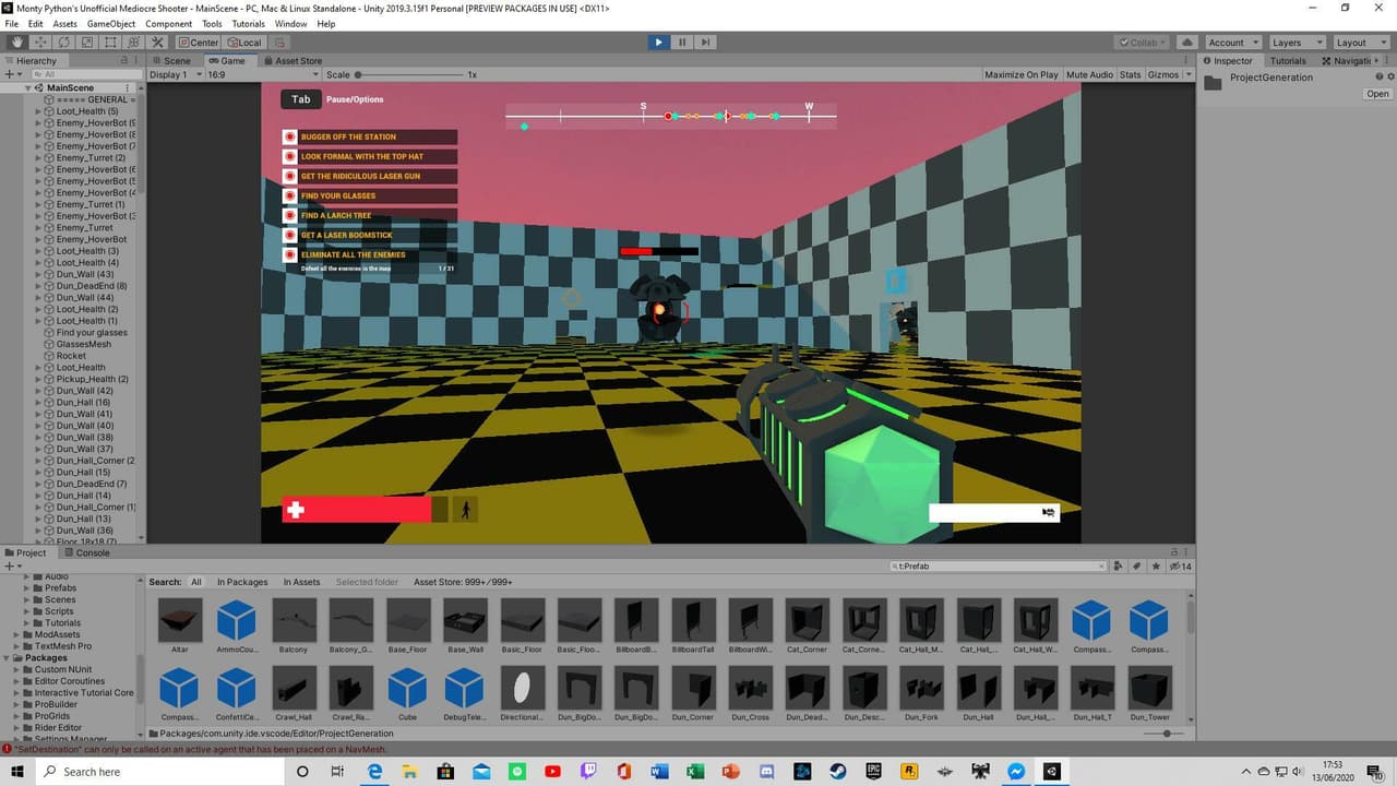 Monty Pythons Unofficial Sub-Par Shooter screenshot 3