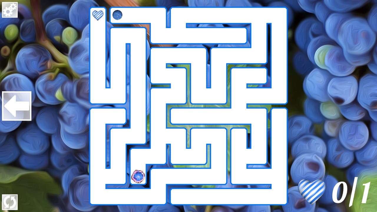 Maze Art: Blue screenshot 2
