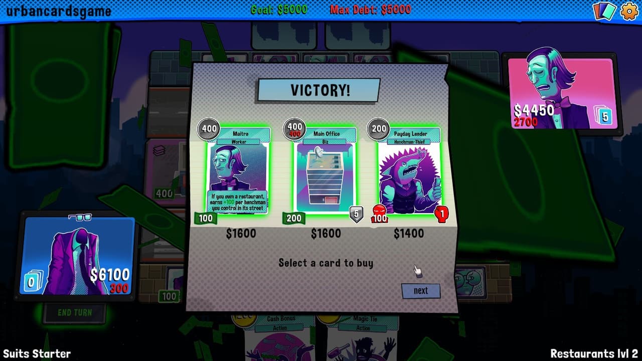 Urban Cards (itch) screenshot 6