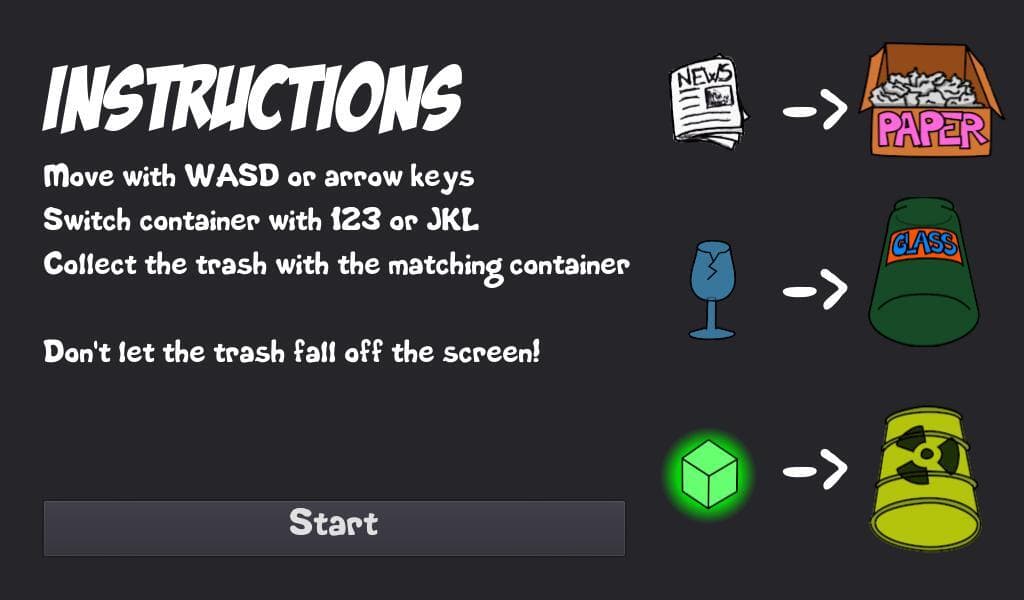 Green Leaf and the Garbage Truck