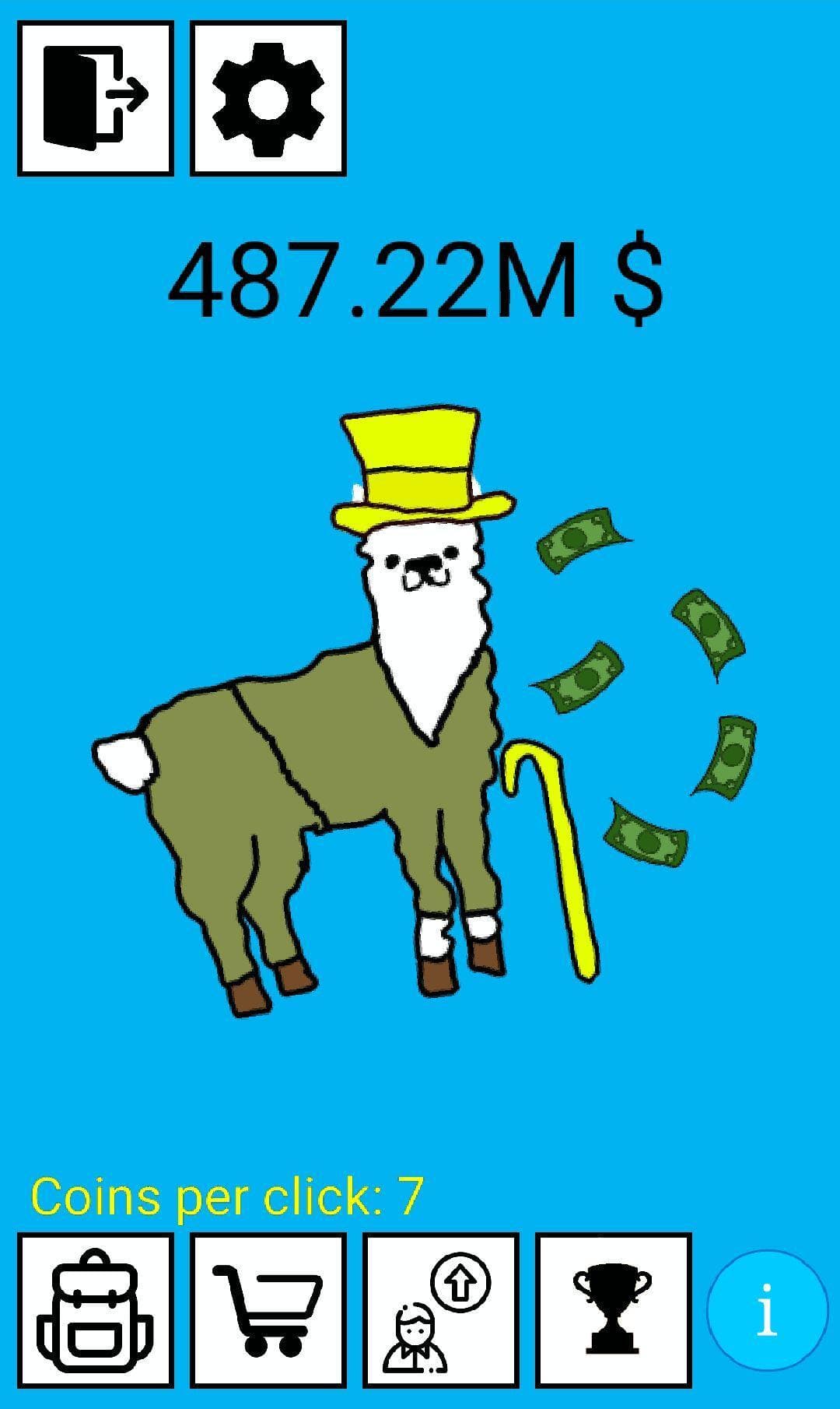 Pocket Llama Clicker screenshot 2