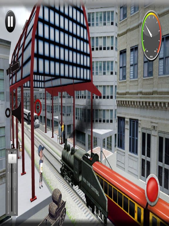 Bullet Train Subway Journey-Rail Driver at Station screenshot 3