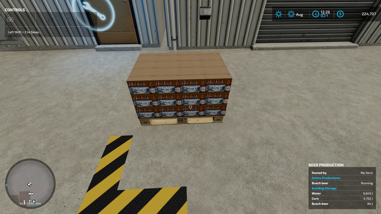 FS 22 American Beer Production