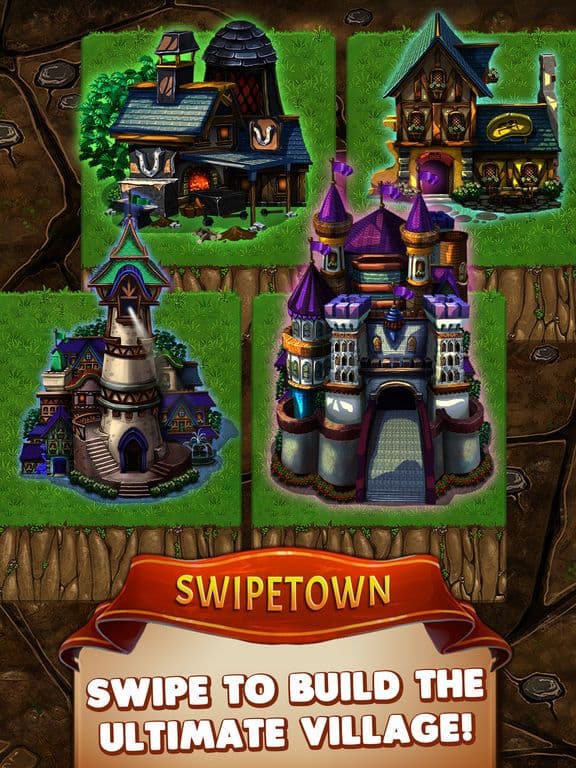 Swipetown! City Builder Puzzle screenshot 4