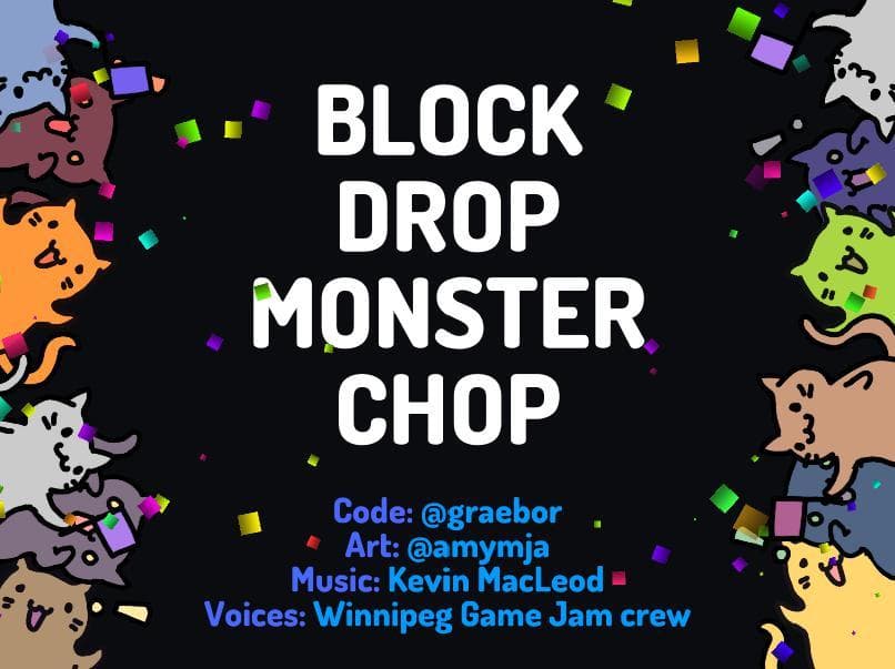 Block Drop Monster Chop screenshot 2