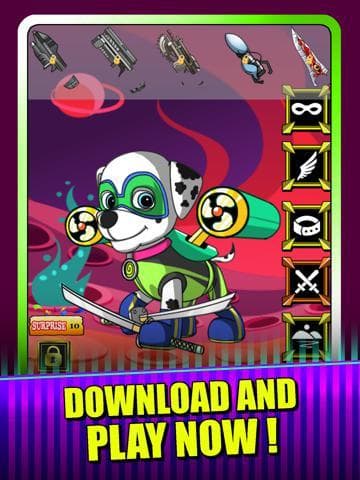 Superhero Ninja Pup - Ultimate Mutant Paw Patrol: Ninja Turtles Edition screenshot 5