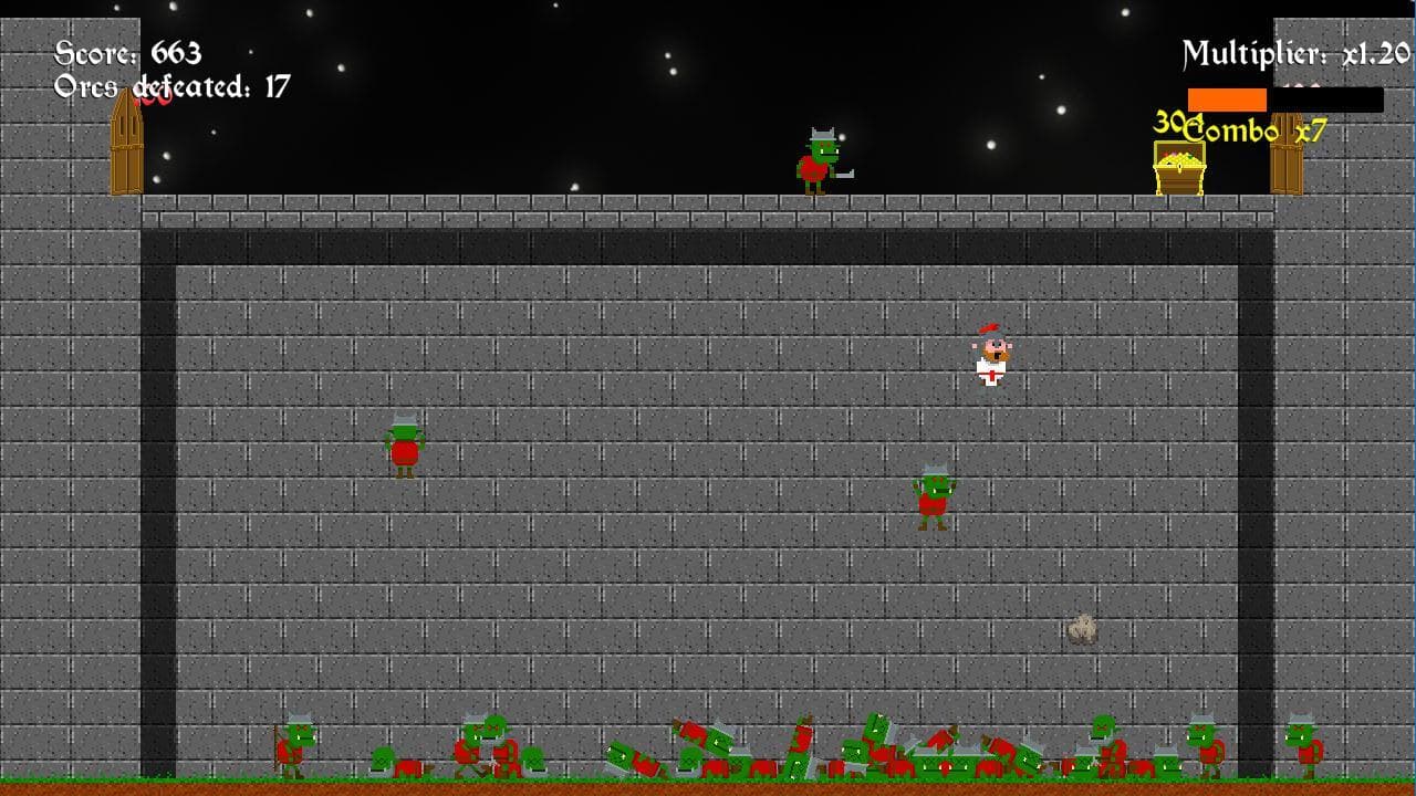 Sir Beardyknight vs The Orc Horde screenshot 3