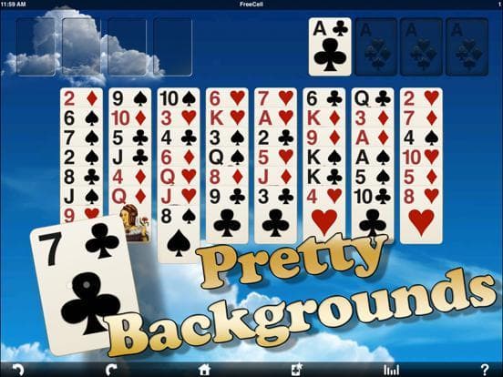 Erics FreeCell Solitaire Pack HD screenshot 3