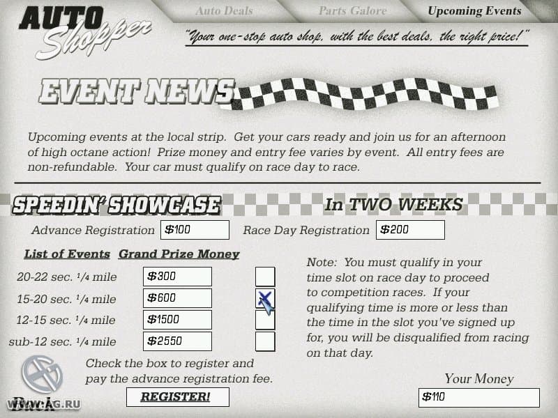 Hot Rod: American Street Drag screenshot 3