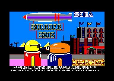 Bonanza Bros. (1990) screenshot 4