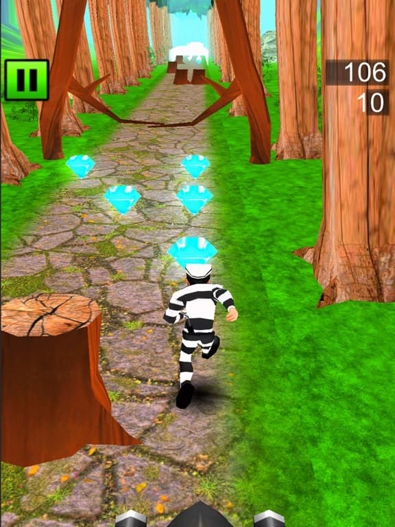 Jungle Crazy Runner: Prisoner Survival 3D screenshot 5