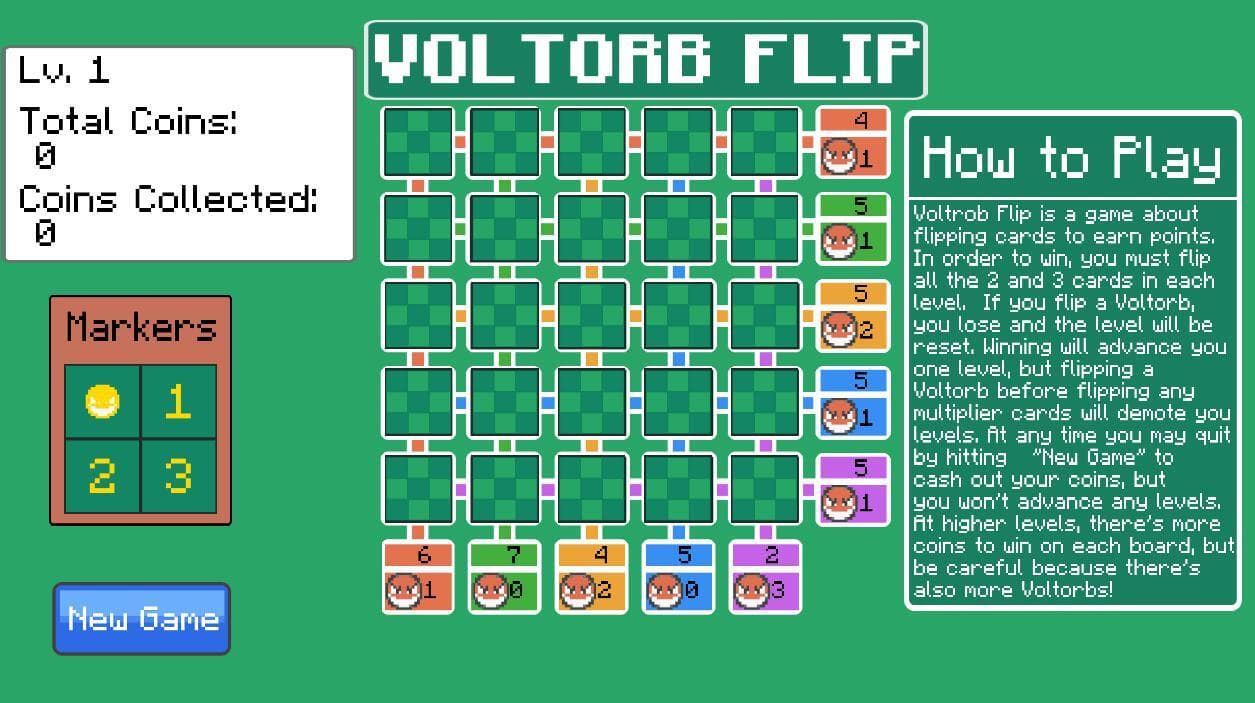 Voltorb Flip (UnusualFrog)
