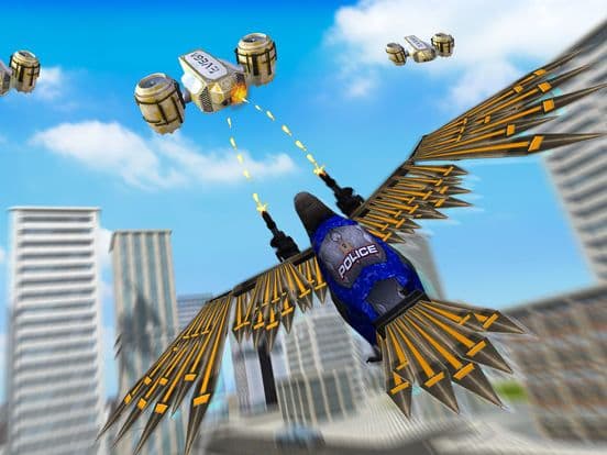 US police Robot Eagle screenshot 4