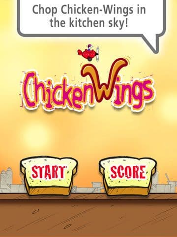 Chicken Wings - Easter Edition - chop chicken in the kitchen sky screenshot 2