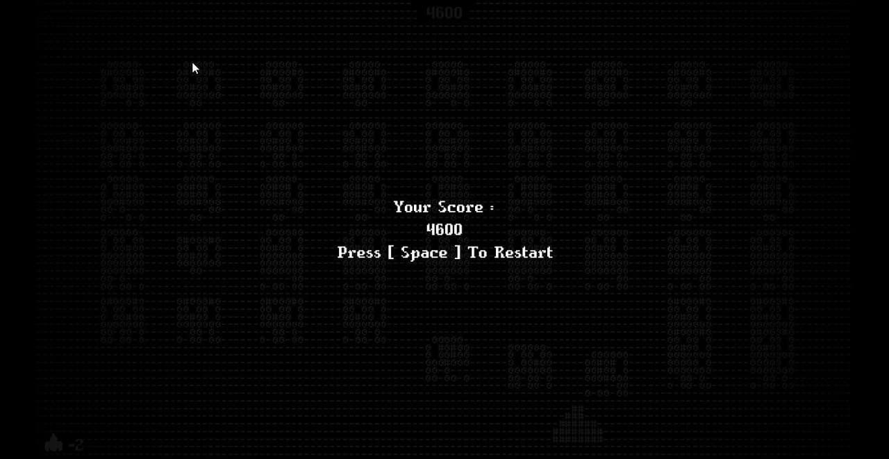 ASCII Space Invaders