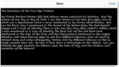 Sherlocks Logic Puzzles p screenshot 2