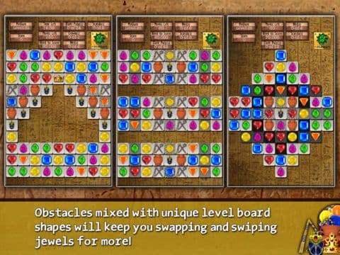 Jewel Drops - Match three puzzle screenshot 4