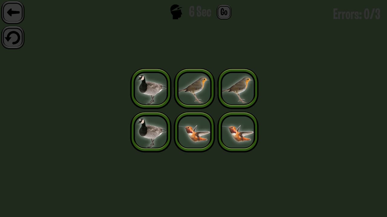 Animals Memory: Birds screenshot 4