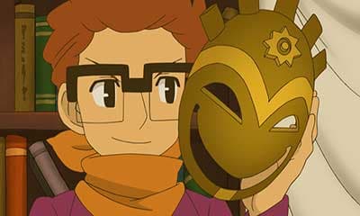 Professor Layton and the Miracle Mask screenshot 2