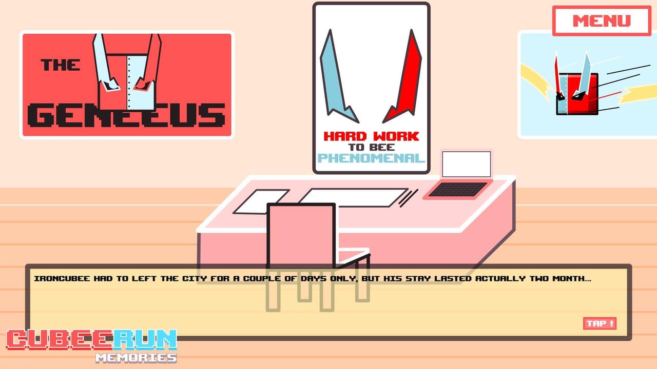 CubeeRun Momories screenshot 2