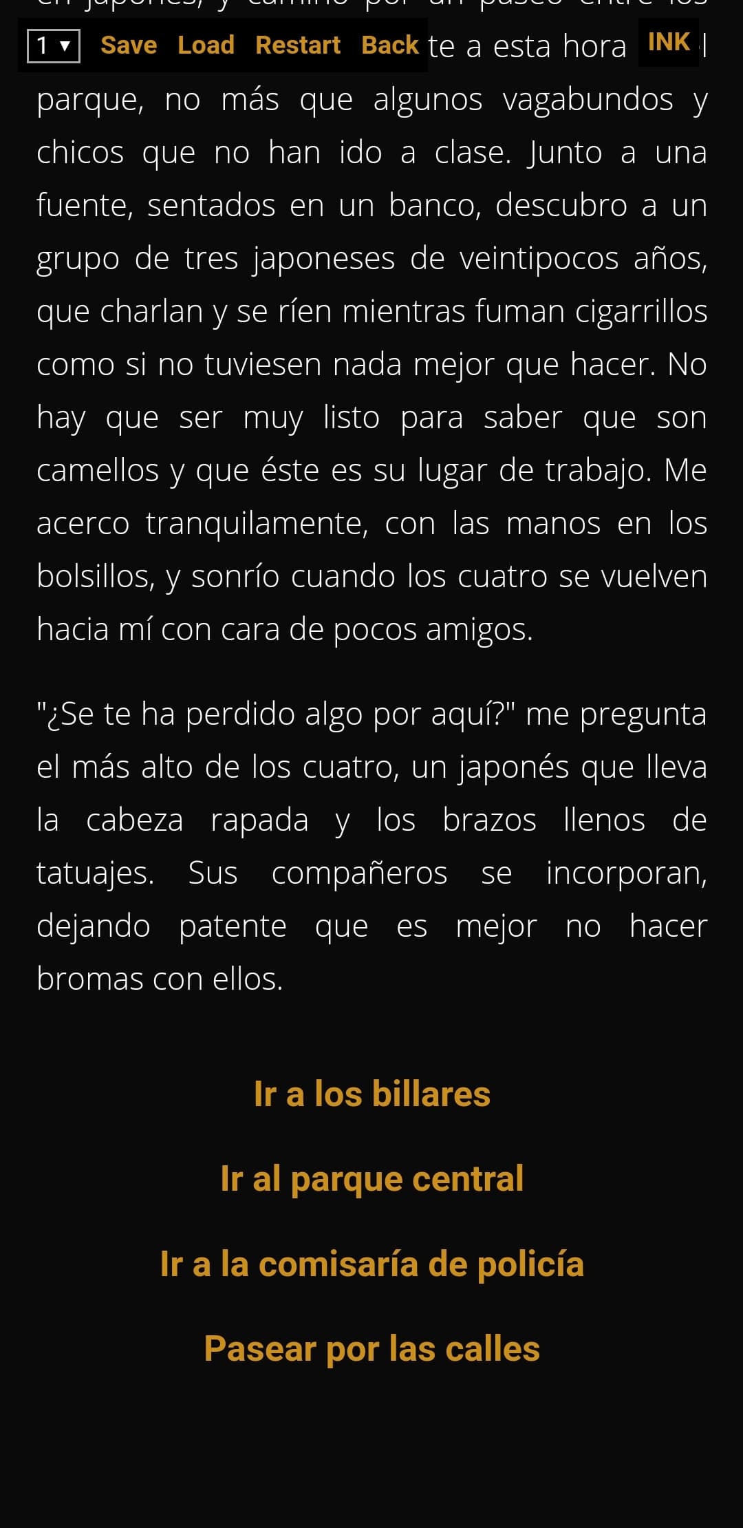 Sin mirar atrás screenshot 2
