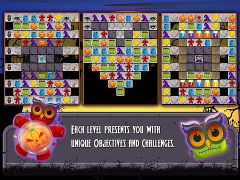 Halloween Drops 2 - Match three puzzle screenshot 4