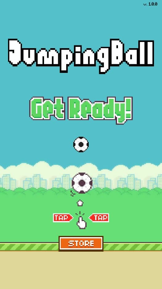 Jumping Ball (Error2000) screenshot 2
