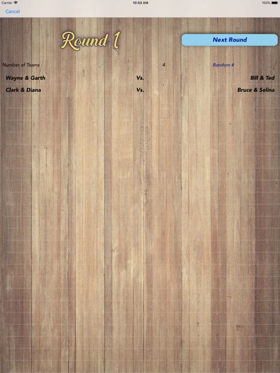 Brackets - For Game Night screenshot 4