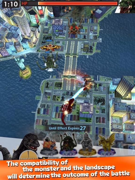 GODZILLA BATTLE LINE screenshot 6