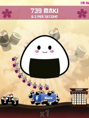 Sushi Clickers (the Cookie saga) screenshot 3