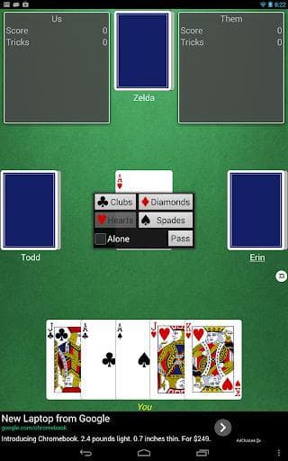 Euchre (free) screenshot 5