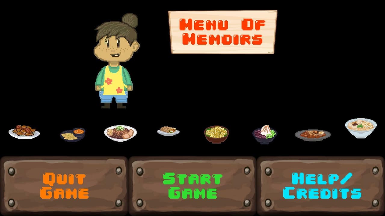 Menu of Memoirs screenshot 2