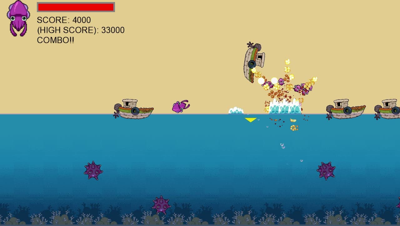 Squid Simulator screenshot 2
