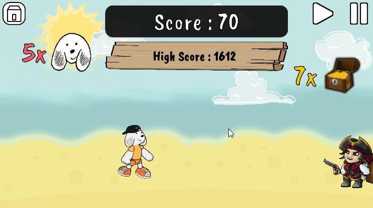 Mr.Puppy Run - Treasure Hunt screenshot 3