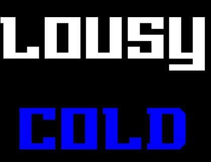 LOUSYCOLD