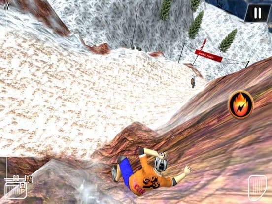 BMX Snow Bike Stunt Racing screenshot 4