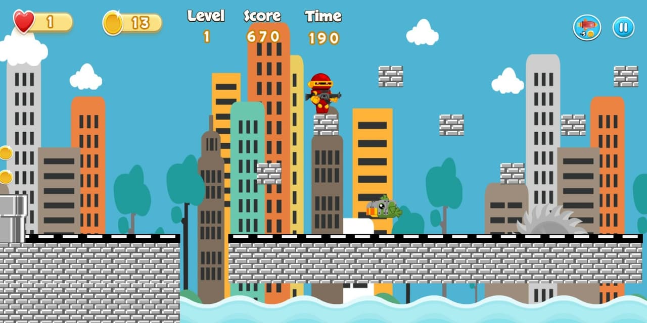 Battle Of Mario Robot screenshot 3