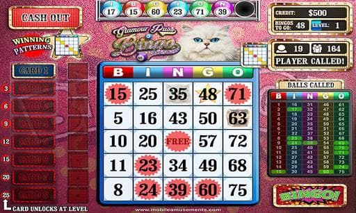 Glamour Puss Bingo FREE screenshot 3