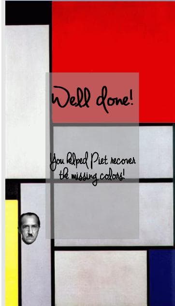 Piet Mondrian and the Missing Colors