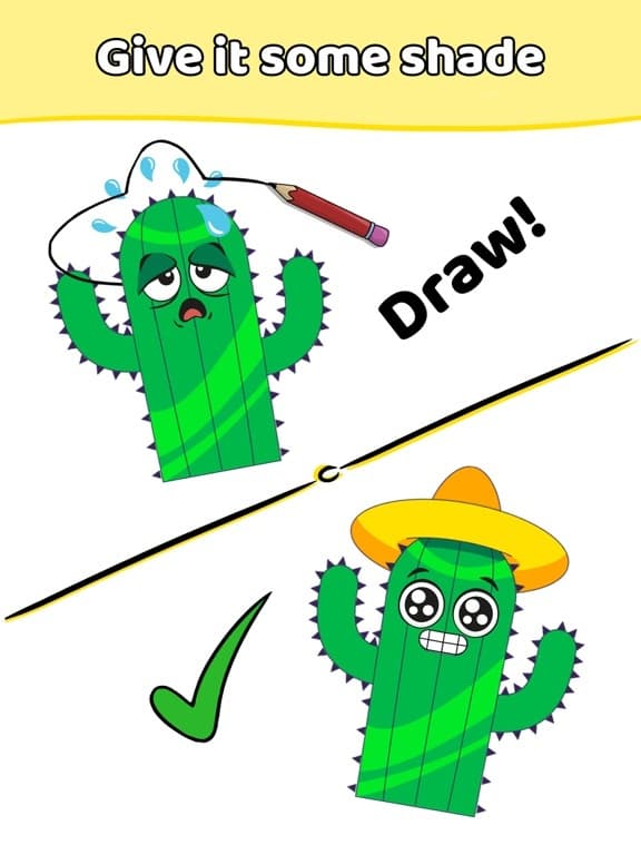 Draw a Line: Tricky Brain Test screenshot 2