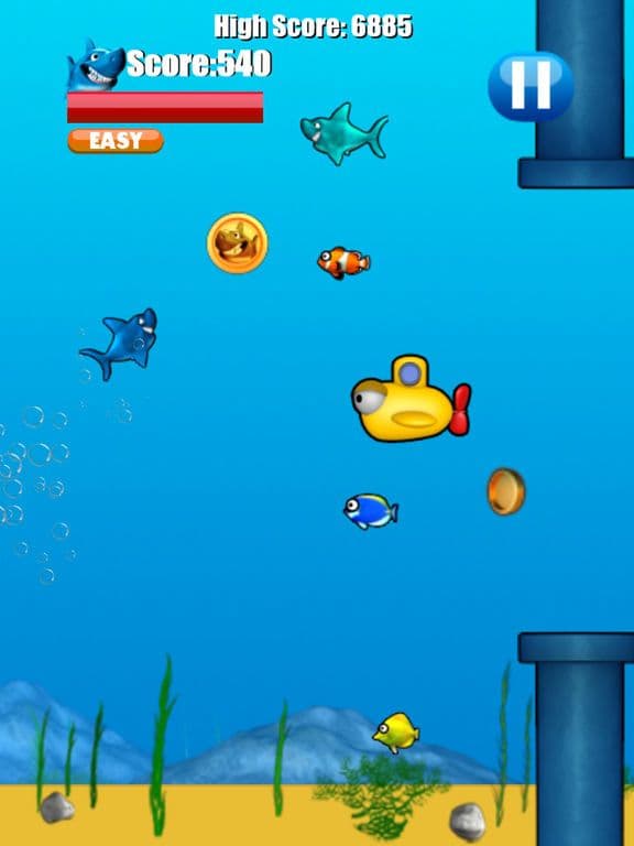 Jumpy Shark - Underwater Action Game For Kids